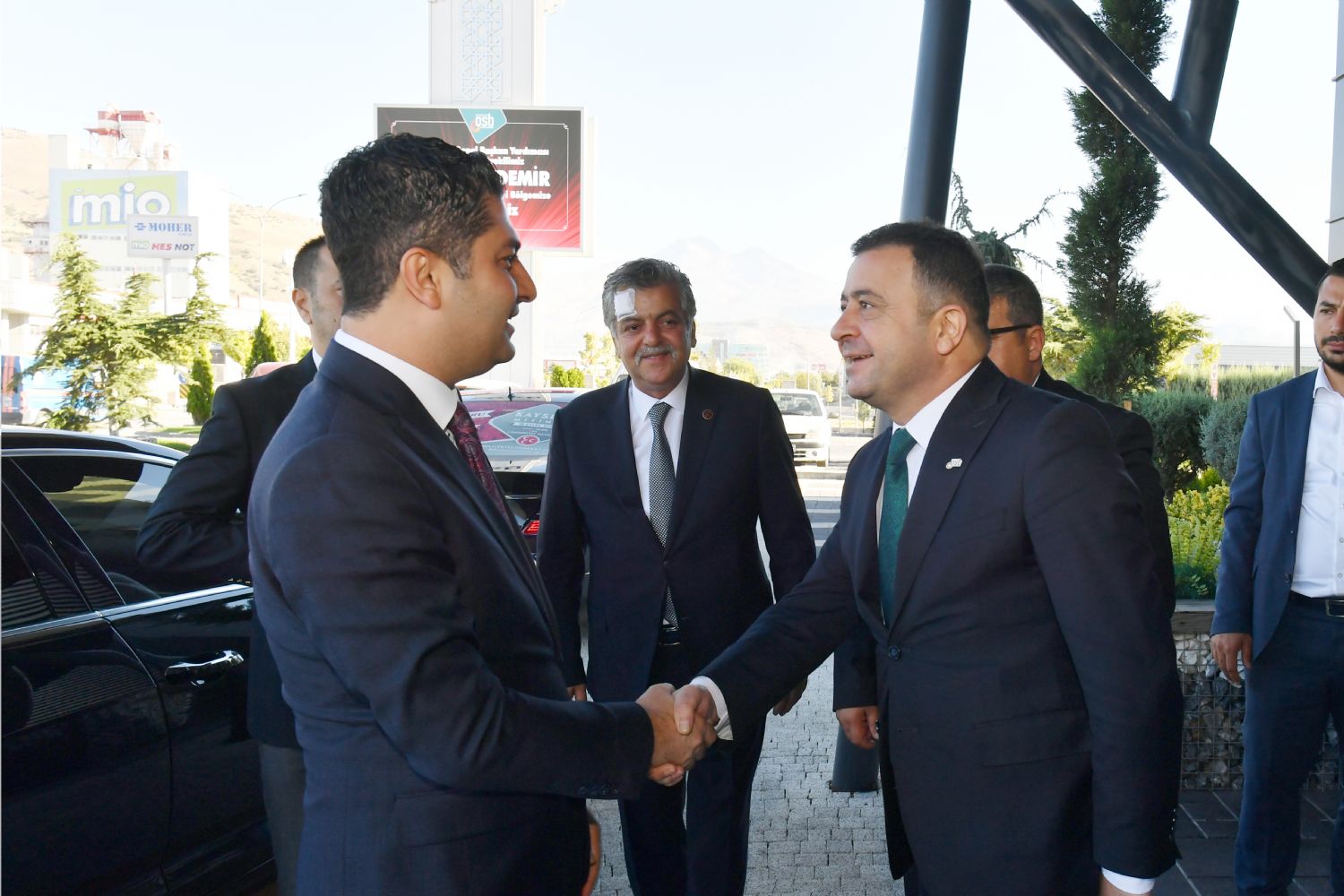 MHP Genel Başkan Yardımcısı Özdemir’den  Kayseri OSB Yönetimine Hayırlı Olsun Ziyareti